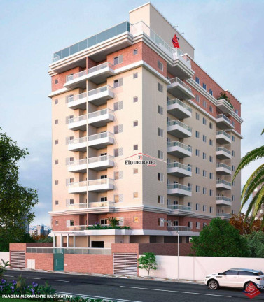 Imagem Apartamento com 2 Quartos à Venda, 54 m² em Guilhermina - Praia Grande