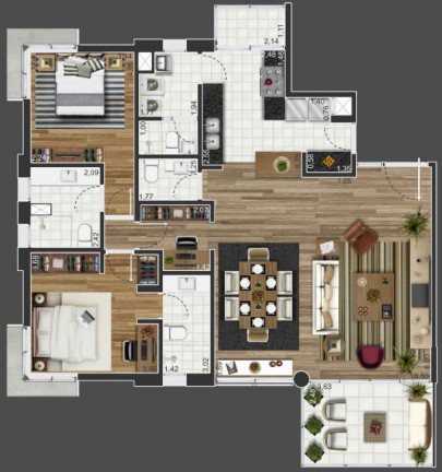 Imagem Apartamento com 4 Quartos à Venda, 257 m² em Vila Progredior - São Paulo Imagem Apartamento com 4 Quartos à Venda, 257 m² em Vila Progredior - São Paulo