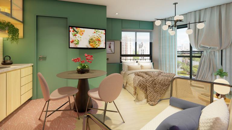 Imagem Imóvel com 1 Quarto à Venda, 24 m² em Vila Madalena - São Paulo Imagem Imóvel com 1 Quarto à Venda, 24 m² em Vila Madalena - São Paulo