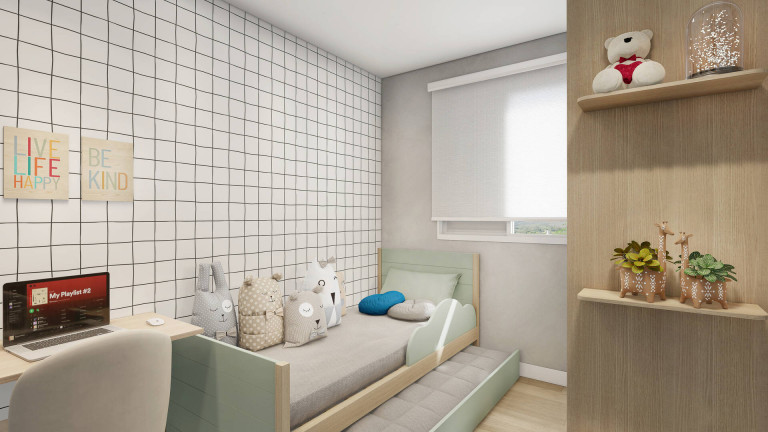 Imagem Apartamento com 2 Quartos à Venda,  em Residencial Cosmos - Campinas