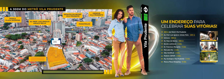 Imagem Apartamento com 2 Quartos à Venda, 44 m² em Vila Prudente - São Paulo