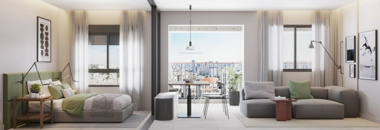 Imagem Apartamento com 2 Quartos à Venda, 40 m² em Brooklin Paulista - São Paulo