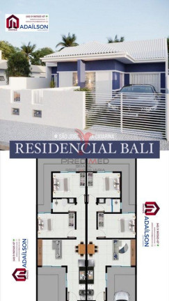 Imagem Casa com 2 Quartos à Venda, 6 m² em Forquilhas - São José Imagem Casa com 2 Quartos à Venda, 6 m² em Forquilhas - São José