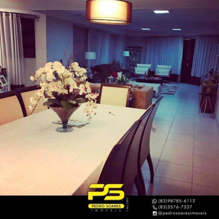 Apartamento com 4 Quartos à Venda, 282 m² em Cabo Branco - João Pessoa