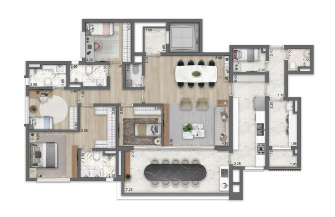Imagem Apartamento com 3 Quartos à Venda, 198 m² em Moema - São Paulo Imagem Apartamento com 3 Quartos à Venda, 198 m² em Moema - São Paulo