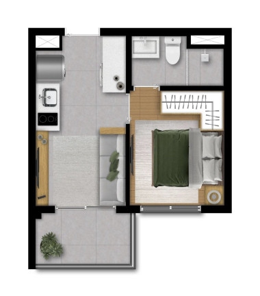 Imagem Apartamento com 2 Quartos à Venda, 41 m² em Perdizes - São Paulo Imagem Apartamento com 2 Quartos à Venda, 41 m² em Perdizes - São Paulo