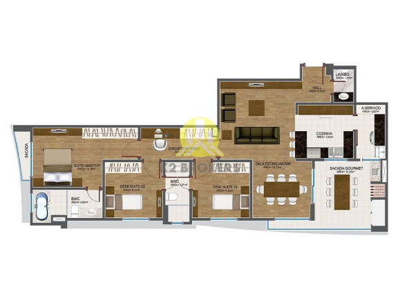 Imagem Apartamento com 3 Quartos à Venda, 112 m² em Cristo Rei - Curitiba Imagem Apartamento com 3 Quartos à Venda, 112 m² em Cristo Rei - Curitiba