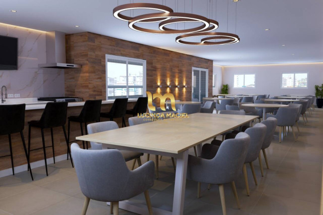 Imagem Apartamento com 2 Quartos à Venda, 69 m² em Guilhermina - Praia Grande