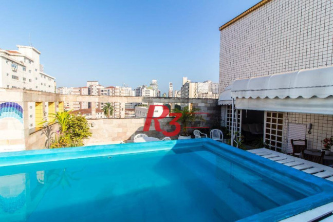 Imagem Cobertura com 3 Quartos à Venda, 270 m² em José Menino - Santos Imagem Cobertura com 3 Quartos à Venda, 270 m² em José Menino - Santos