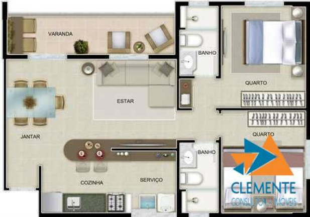 Imagem Apartamento com 3 Quartos à Venda, 82 m² em Jaragua - Belo Horizonte Imagem Apartamento com 3 Quartos à Venda, 82 m² em Jaragua - Belo Horizonte