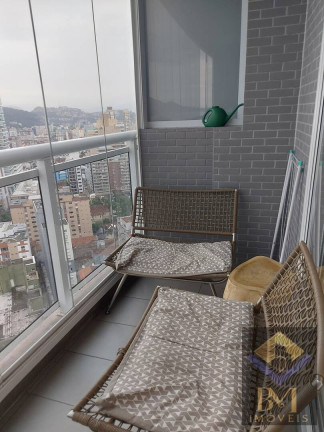 Imagem Apartamento com 1 Quarto para Alugar, 58 m² em Gonzaga - Santos Imagem Apartamento com 1 Quarto para Alugar, 58 m² em Gonzaga - Santos