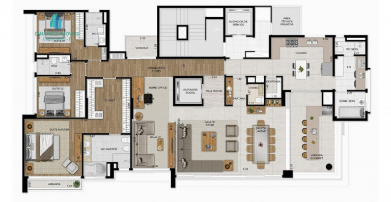 Imagem Apartamento com 3 Quartos à Venda, 1 m² em Cambuí - Campinas
