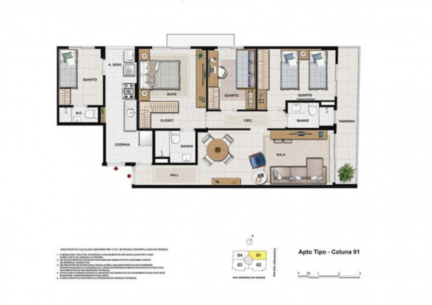 Imagem Imóvel com 3 Quartos à Venda, 98 m² em Botafogo - Rio De Janeiro