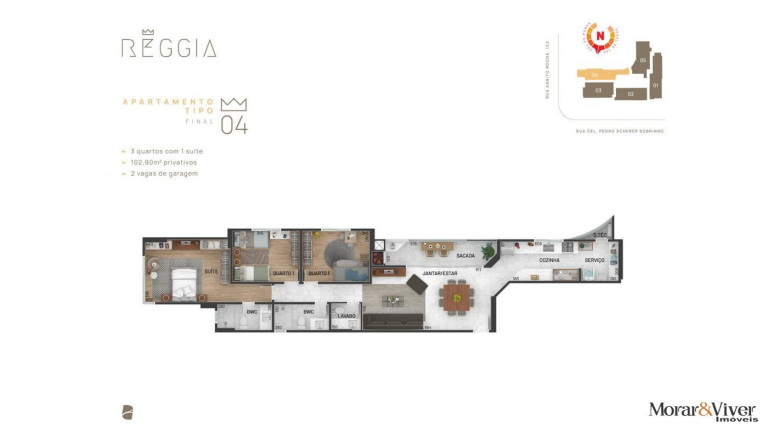 Imagem Apartamento com 3 Quartos à Venda, 103 m² em Cristo Rei - Curitiba Imagem Apartamento com 3 Quartos à Venda, 103 m² em Cristo Rei - Curitiba