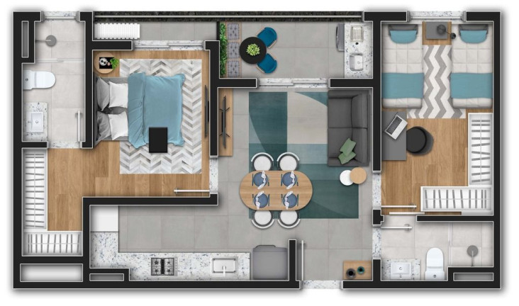 Apartamento com 2 Quartos à Venda, 95 m² em Centro - Sorocaba