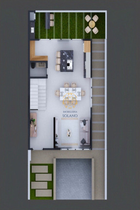 Imagem Casa de Condomínio com 3 Quartos à Venda, 230 m² em Santa Cândida - Curitiba