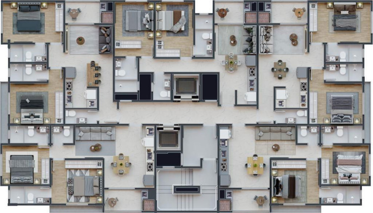 Imagem Apartamento com 2 Quartos à Venda, 61 m² em Morretes - Itapema