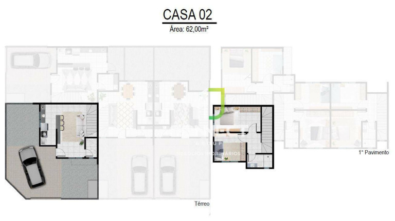 Imagem Sobrado com 2 Quartos à Venda, 62 m² em Espinheiros - Itajaí Imagem Sobrado com 2 Quartos à Venda, 62 m² em Espinheiros - Itajaí