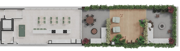 Imagem Apartamento com 1 Quarto à Venda, 95 m² em Batel - Curitiba