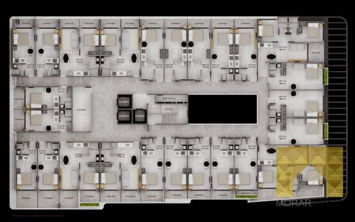 Imagem Studio com 1 Quarto à Venda, 27 m² em Bessa - João Pessoa Imagem Studio com 1 Quarto à Venda, 27 m² em Bessa - João Pessoa