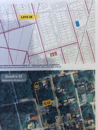 Imagem Terreno à Venda, 1.072 m² em Balneário Uirapuru - Itapoá Imagem Terreno à Venda, 1.072 m² em Balneário Uirapuru - Itapoá