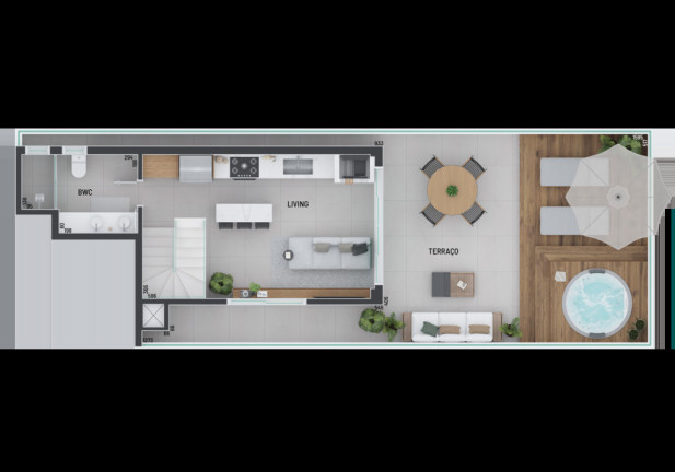 Imagem Apartamento com 2 Quartos à Venda, 156 m² em Portão - Curitiba