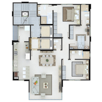 Imagem Apartamento com 3 Quartos à Venda, 187 m² em Centro - Balneário Camboriú Imagem Apartamento com 3 Quartos à Venda, 187 m² em Centro - Balneário Camboriú