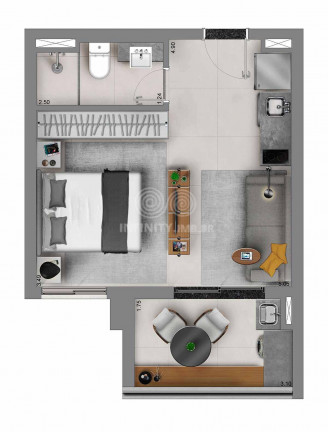 Imagem Apartamento com 1 Quarto à Venda, 35 m² em Pinheiros - São Paulo Imagem Apartamento com 1 Quarto à Venda, 35 m² em Pinheiros - São Paulo
