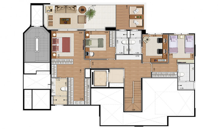 Imagem Apartamento com 4 Quartos à Venda, 225 m² em água Branca - São Paulo