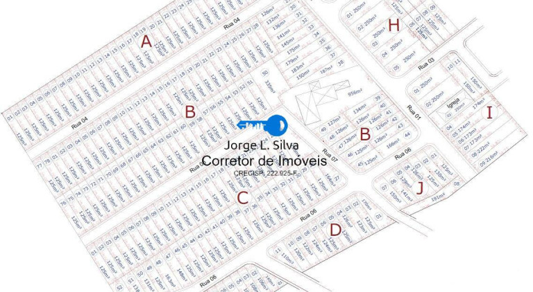 Terreno à Venda, 125 m² em Jardim São João - Francisco Morato