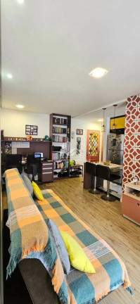 Imagem Apartamento com 1 Quarto à Venda, 50 m² em Vila Mathias - Santos Imagem Apartamento com 1 Quarto à Venda, 50 m² em Vila Mathias - Santos