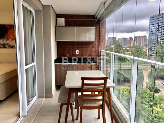 Imagem Apartamento com 1 Quarto para Alugar, 41 m² em Cidade Monções - São Paulo Imagem Apartamento com 1 Quarto para Alugar, 41 m² em Cidade Monções - São Paulo