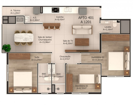 Imagem Apartamento com 2 Quartos à Venda, 81 m² em São Francisco De Assis - Camboriú Imagem Apartamento com 2 Quartos à Venda, 81 m² em São Francisco De Assis - Camboriú