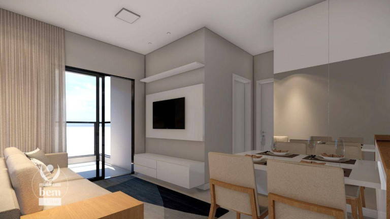 Imagem Apartamento com 2 Quartos à Venda, 58 m² em Boa Vista - Curitiba