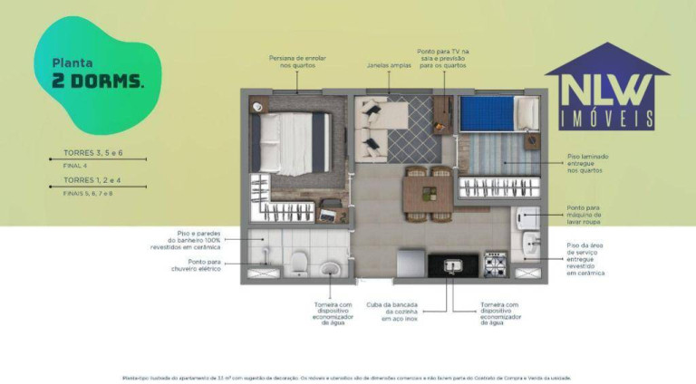 Imagem Apartamento com 2 Quartos à Venda, 36 m² em Mooca - São Paulo Imagem Apartamento com 2 Quartos à Venda, 36 m² em Mooca - São Paulo