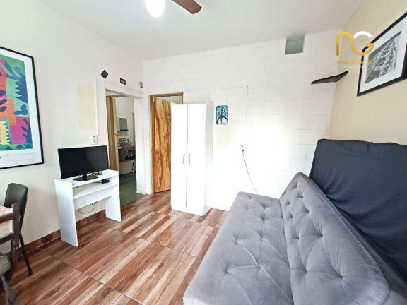 Kitnet com 1 Quarto à Venda, 27 m² em Canto Do Forte - Praia Grande