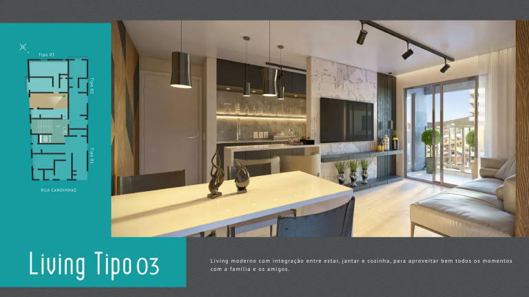 Imagem Apartamento com 2 Quartos à Venda, 68 m² em Perequê - Porto Belo