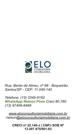 Imagem Terreno à Venda, 364 m² em Campo Grande - Santos Imagem Terreno à Venda, 364 m² em Campo Grande - Santos