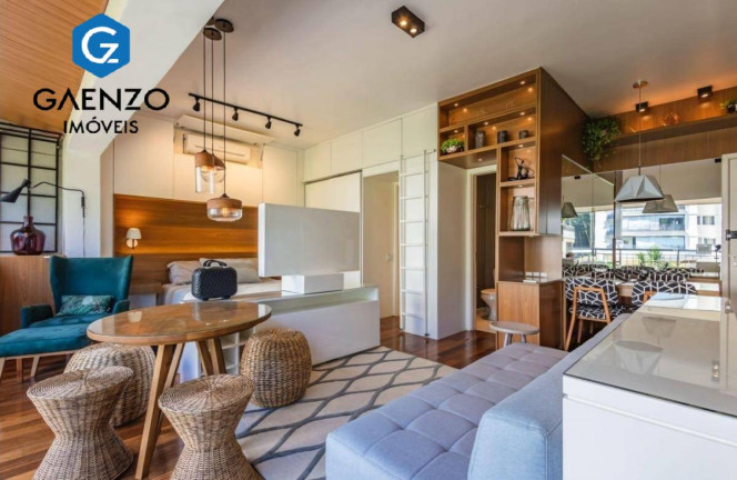 Imagem Apartamento com 1 Quarto à Venda, 50 m² em Tamboré - Santana De Parnaíba Imagem Apartamento com 1 Quarto à Venda, 50 m² em Tamboré - Santana De Parnaíba