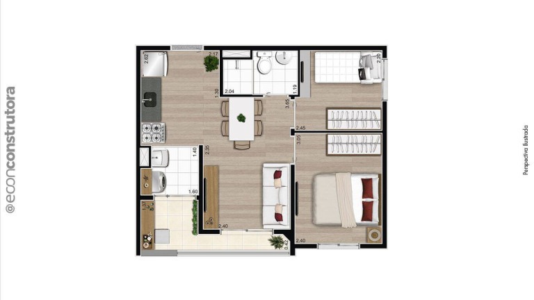 Imagem Apartamento com 2 Quartos à Venda, 39 m² em Pedreira - São Paulo
