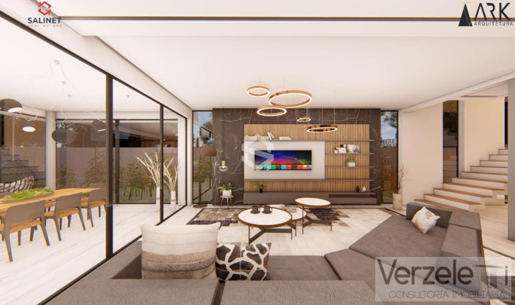 Imagem Casa com 4 Quartos à Venda, 311 m² em Jardim Dourado - Porto Belo