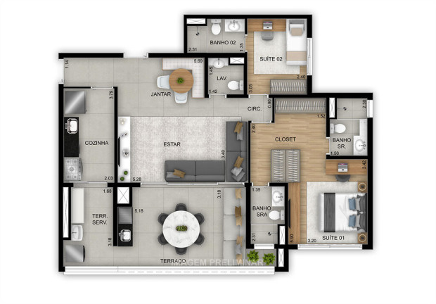 Imagem Apartamento com 3 Quartos à Venda, 90 m² em Tatuapé - São Paulo Imagem Apartamento com 3 Quartos à Venda, 90 m² em Tatuapé - São Paulo