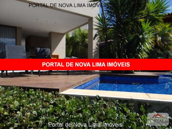 Casa com 4 Quartos à Venda, 436 m² em Quintas Do Sol - Nova Lima