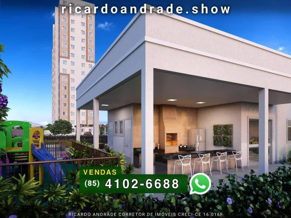 Imagem Apartamento com 2 Quartos à Venda, 43 m² em Maraponga - Fortaleza Imagem Apartamento com 2 Quartos à Venda, 43 m² em Maraponga - Fortaleza