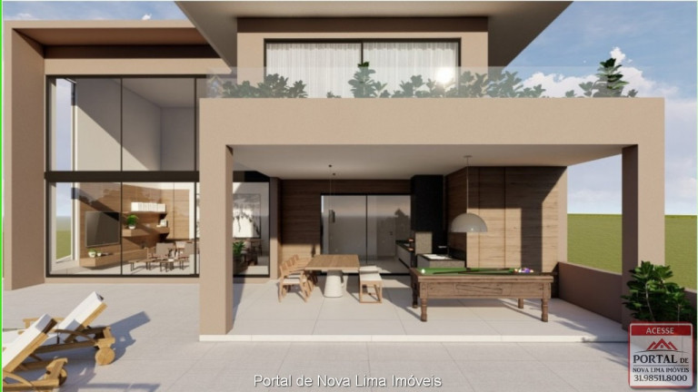 Imagem Casa com 4 Quartos à Venda, 393 m² em Quintas Do Sol - Nova Lima