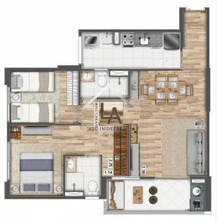 Imagem Apartamento com 2 Quartos à Venda, 69 m² em Vila Andrade - São Paulo Imagem Apartamento com 2 Quartos à Venda, 69 m² em Vila Andrade - São Paulo