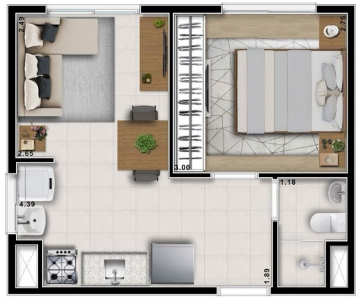 Imagem Imóvel com 2 Quartos à Venda, 41 m² em Freguesia Do ó - São Paulo Imagem Imóvel com 2 Quartos à Venda, 41 m² em Freguesia Do ó - São Paulo
