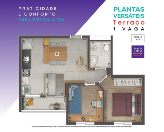 Imagem Apartamento com 2 Quartos à Venda, 42 m² em Jaguaribe - Osasco Imagem Apartamento com 2 Quartos à Venda, 42 m² em Jaguaribe - Osasco