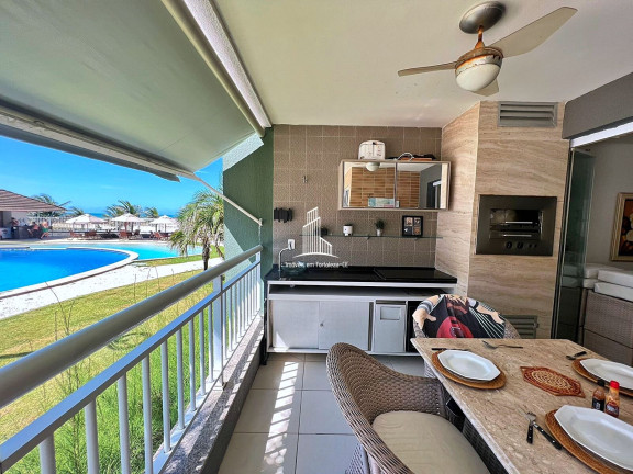Apartamento com 3 Quartos à Venda, 111 m² em Porto Das Dunas - Aquiraz