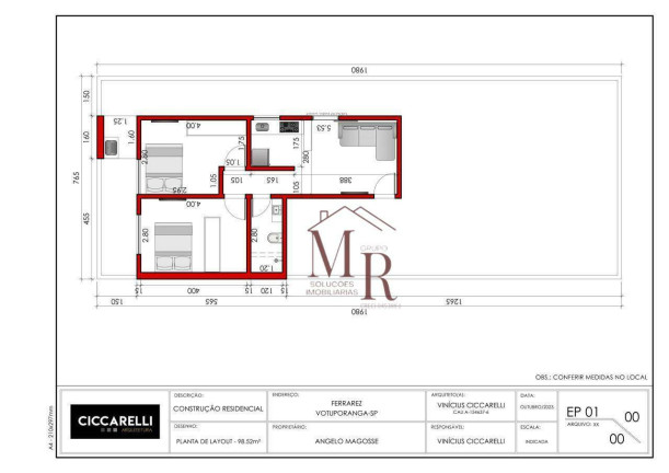 Imagem Casa com 2 Quartos à Venda, 50 m² em Parque Residencial Ferrarez - Votuporanga Imagem Casa com 2 Quartos à Venda, 50 m² em Parque Residencial Ferrarez - Votuporanga